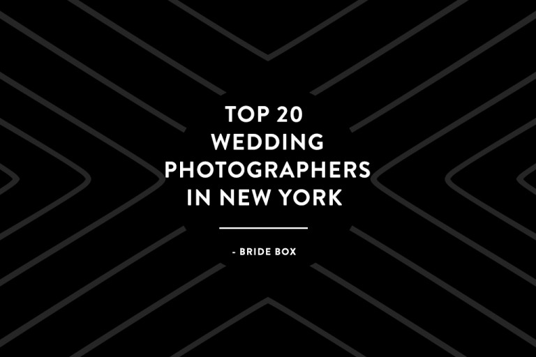 Top 20 wedding photographers in New York